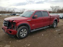 Salvage trucks for sale at Chicago Heights, IL auction: 2013 Ford F150 Supercrew
