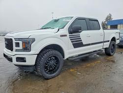 Ford salvage cars for sale: 2018 Ford F150 Supercrew