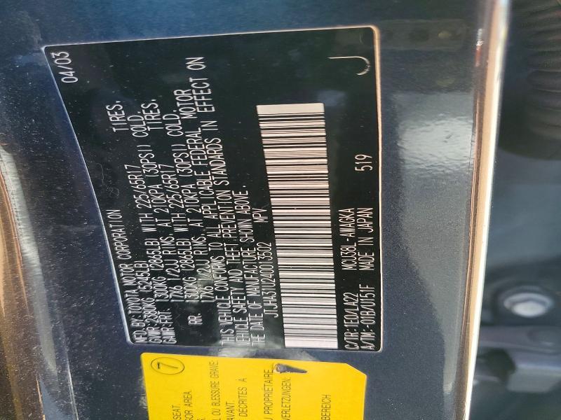 2004 Lexus Rx 330 Base