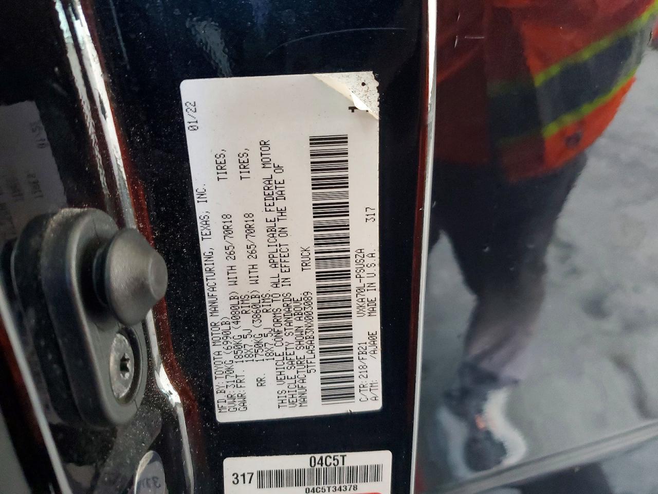 2022 Toyota Tundra SR5