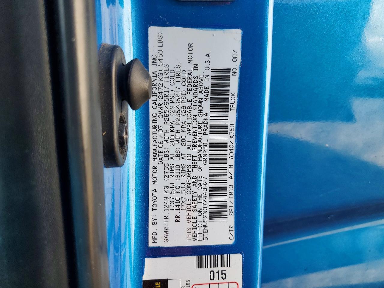 2007 Toyota Tacoma V6