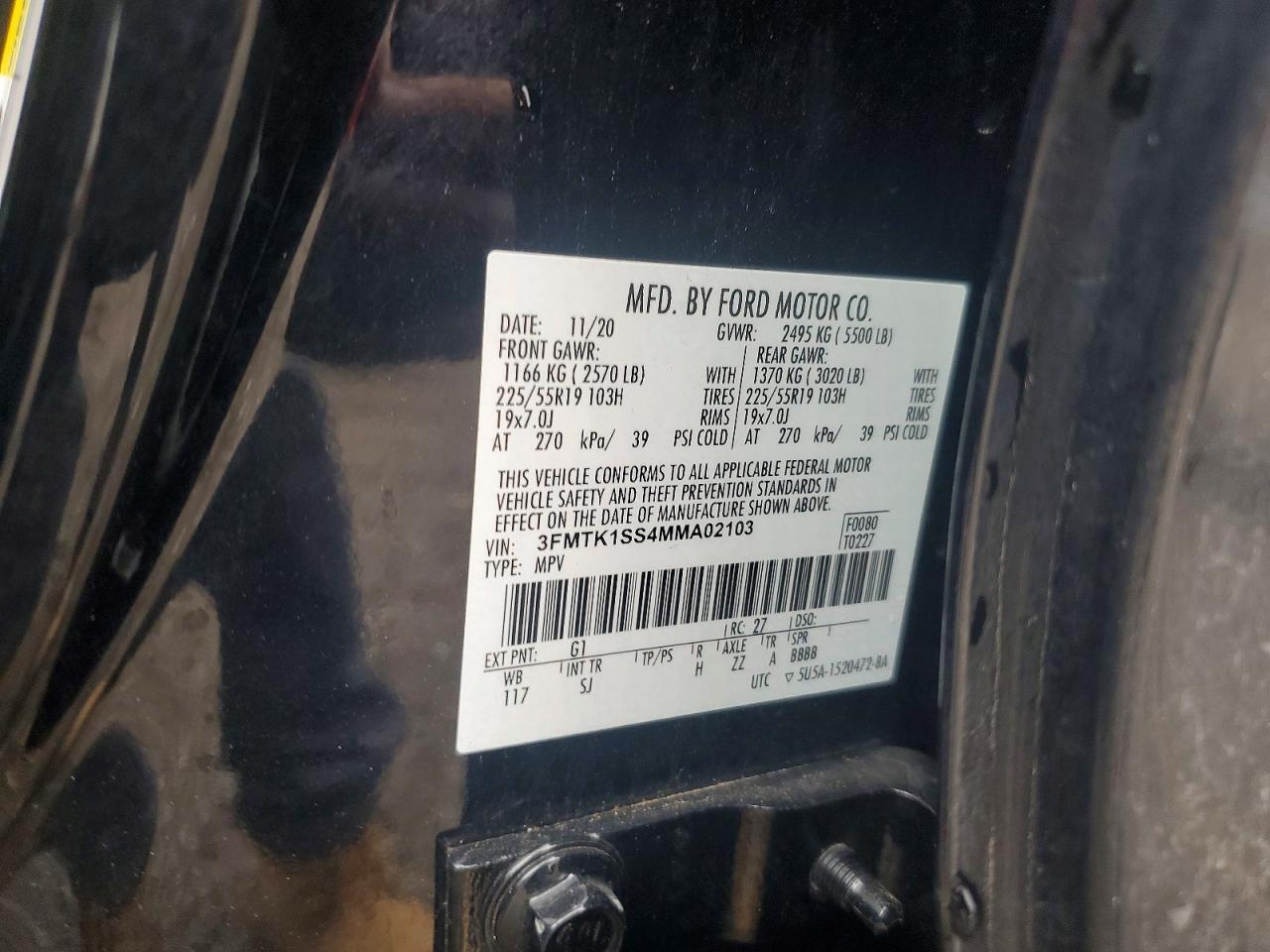 2021 Ford Mustang Mach-e Select