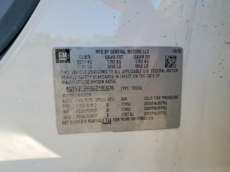 2016 GMC Sierra K1500