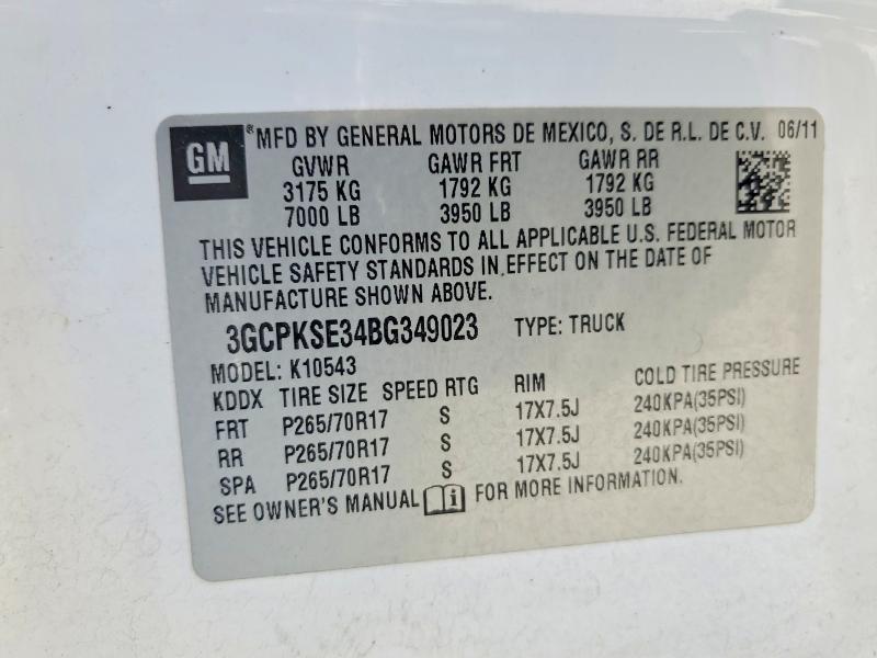 2011 Chevrolet Silverado K1500 lt