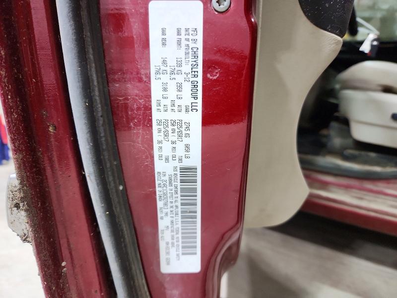 2012 Chrysler Town & Country Touring l