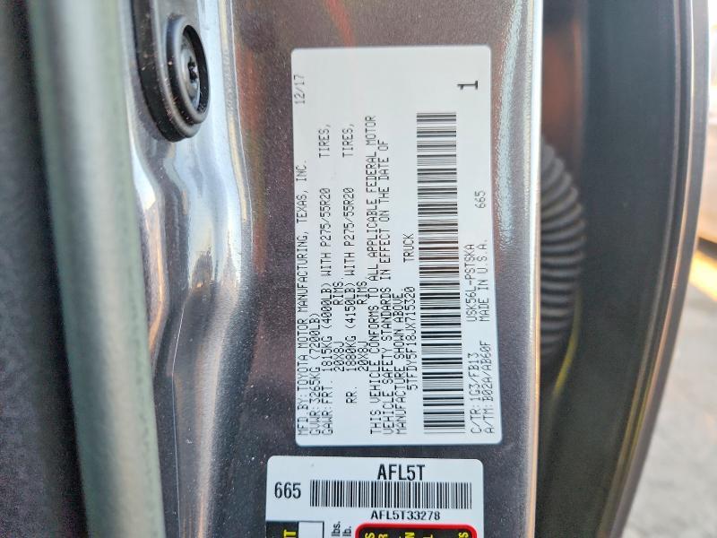 2018 Toyota Tundra SR5