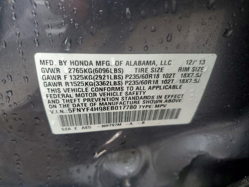 2014 Honda Pilot Touring