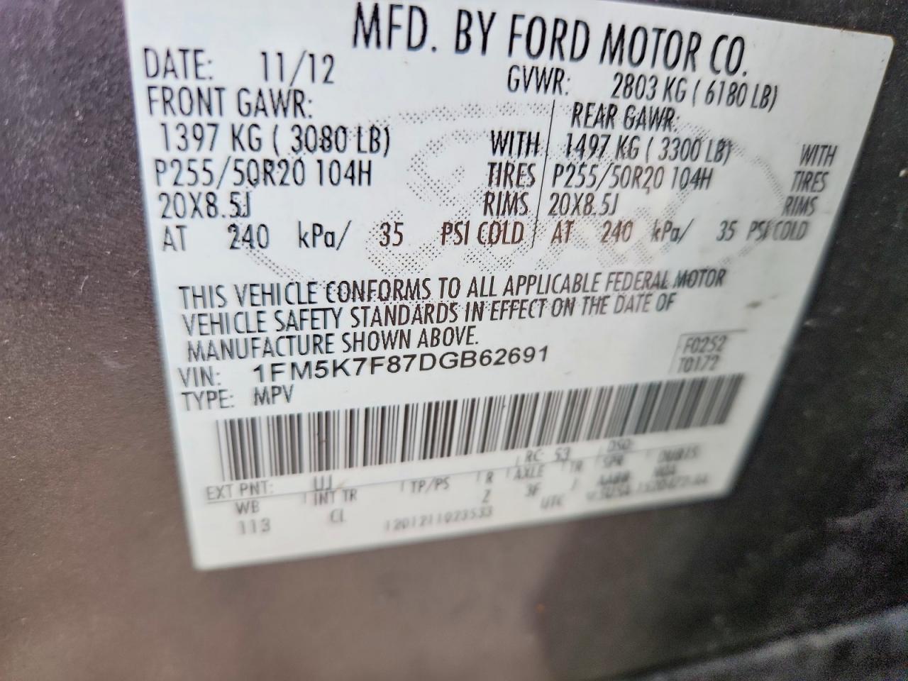 2013 Ford Explorer Limited