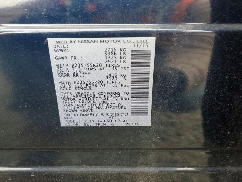 2015 Infiniti Qx60 Base