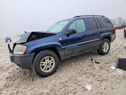 Jeep salvage cars for sale: 2004 Jeep Grand Cherokee Laredo