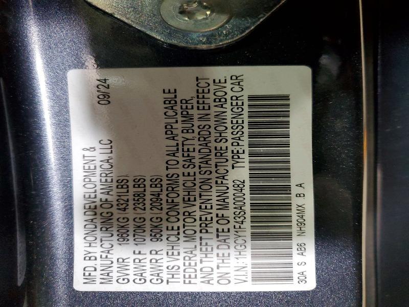 2025 Honda Accord se