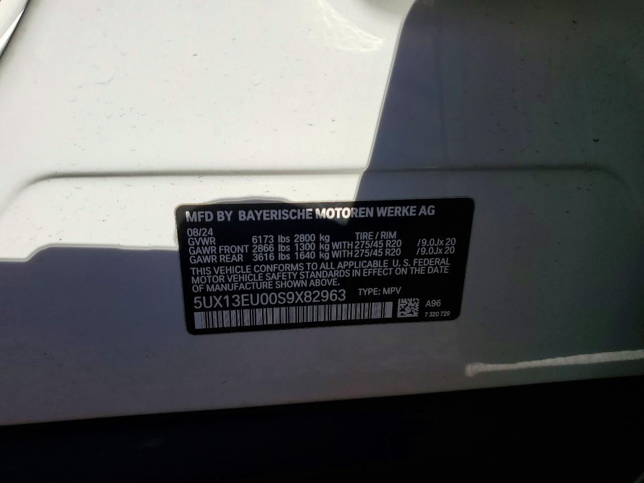 2025 BMW X5 Sdrive 40I