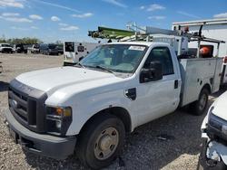 Salvage trucks for sale at Houston, TX auction: 2008 Ford F350 Super Duty Utility / Service Truck