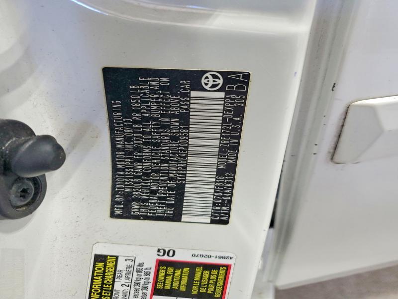 2014 Toyota Corolla le eco Plus