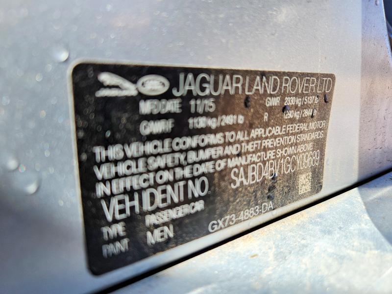 2016 Jaguar Xf Premium