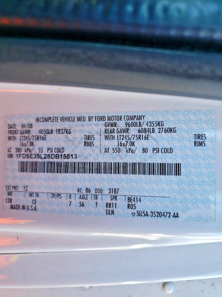 2008 Ford E350 Utility / Service Truck