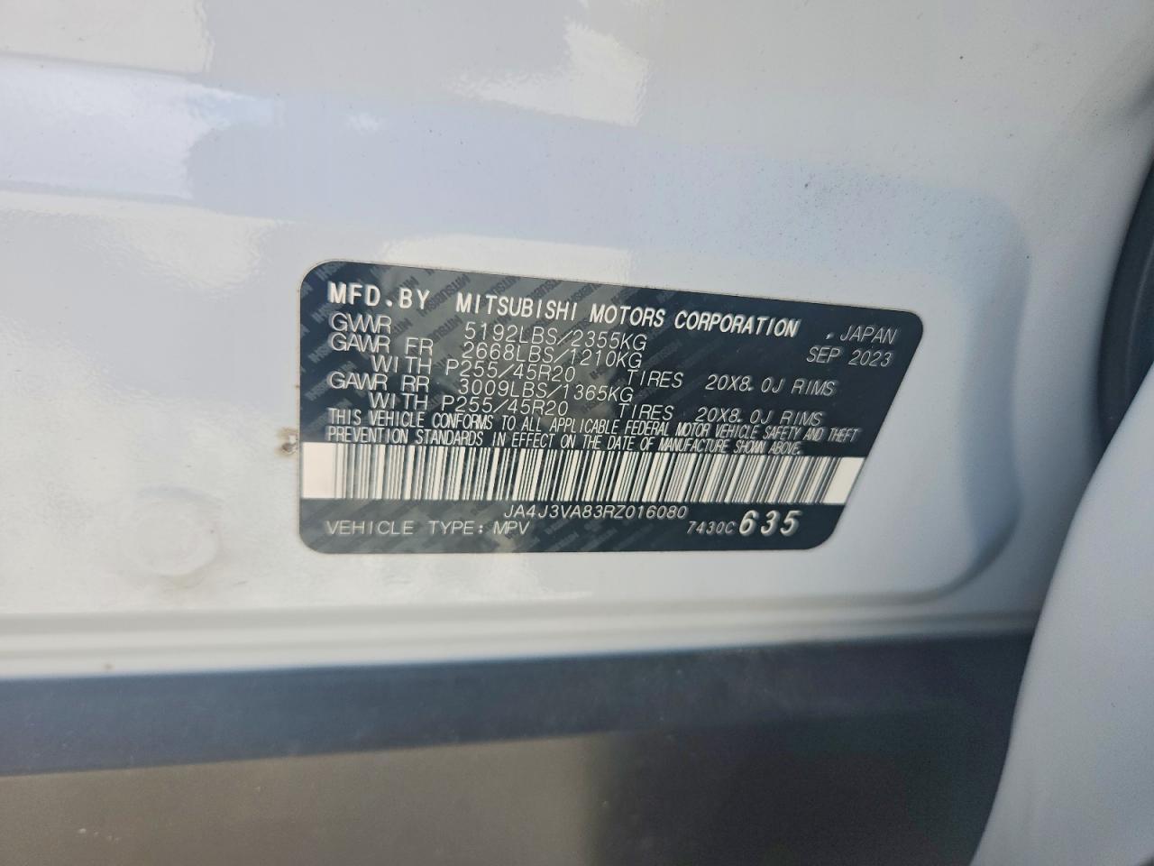 2024 Mitsubishi Outlander se