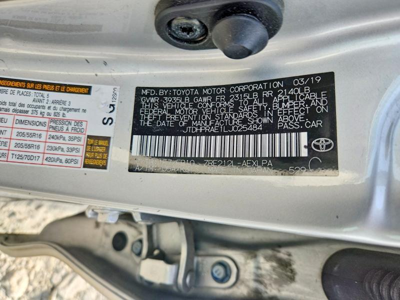 2020 Toyota Corolla le