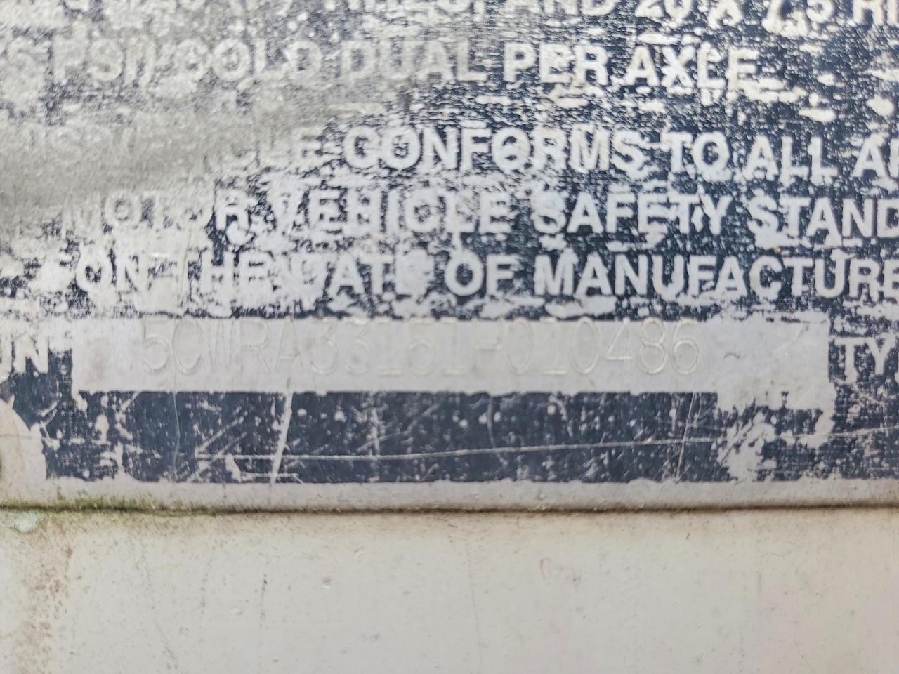 2001 Mitd Beverage Delivery Trailer-Beverage Delivery Trai