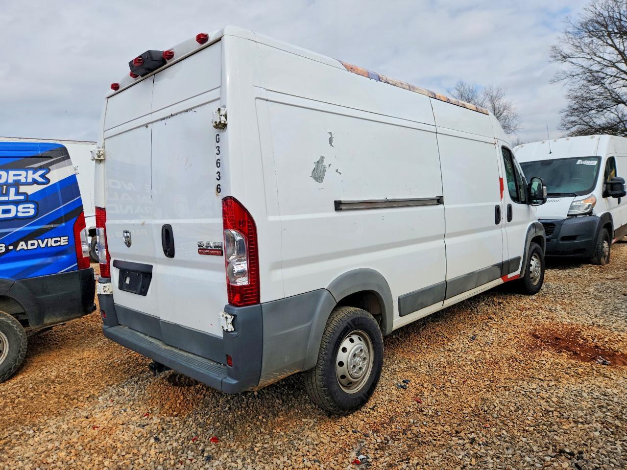 2018 Dodge RAM Promaster 2500 Utility / Service Van