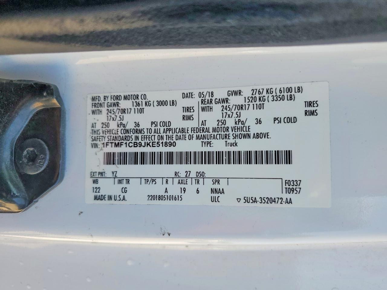2018 Ford F150