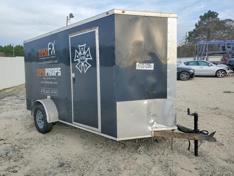 2020 Nationcraft 6X12SA Enclosed Cargo Trailer