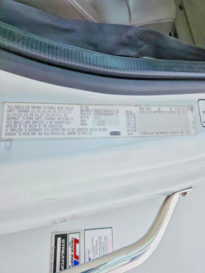 2016 Freightliner Business Class M2 BOX Truck
