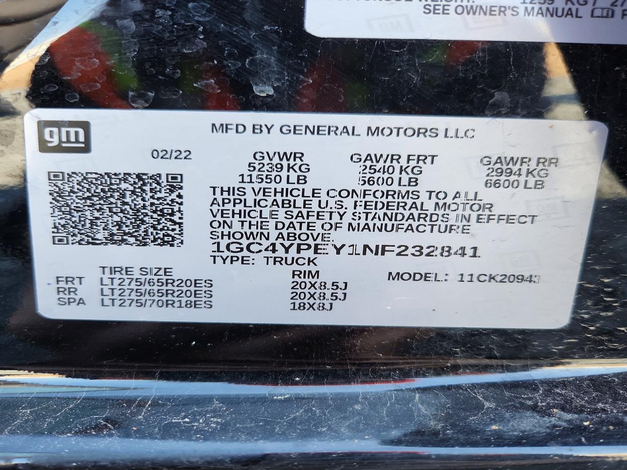 2022 Chevrolet Silverado K2500 Heavy Duty LTZ