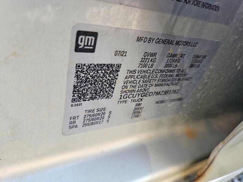 2021 Chevrolet Silverado K1500 LTZ