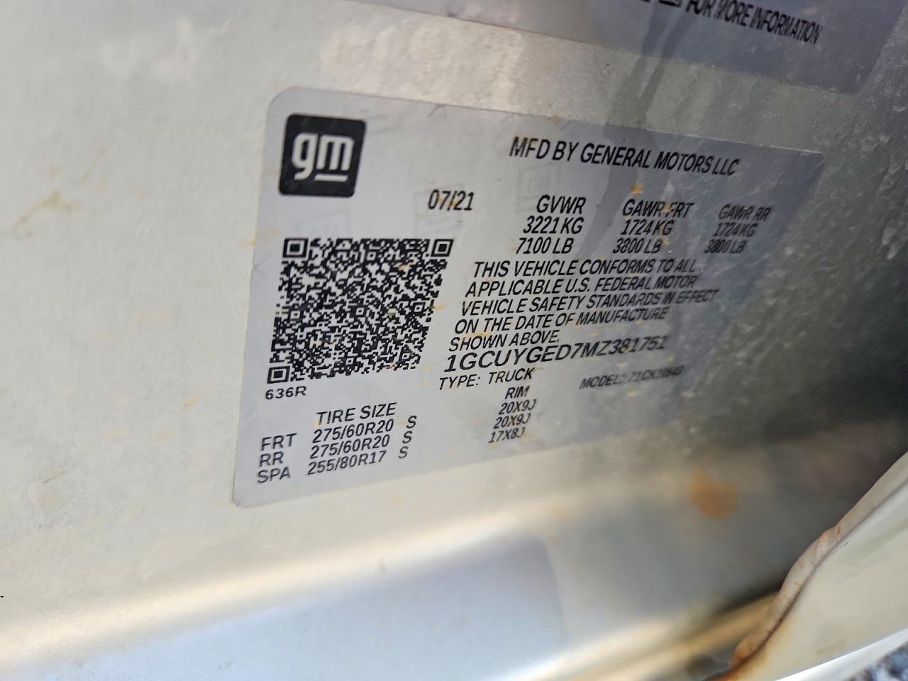 2021 Chevrolet Silverado K1500 LTZ