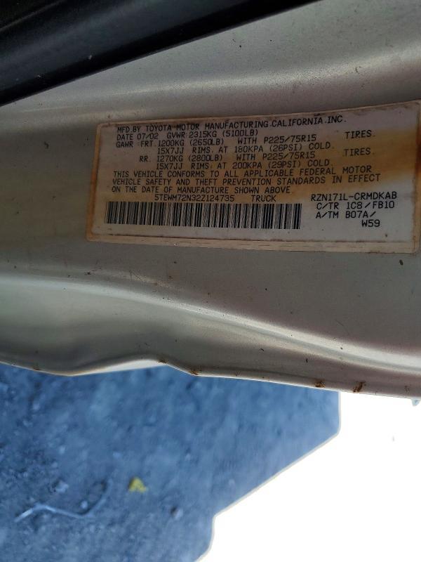 2002 Toyota Tacoma Base