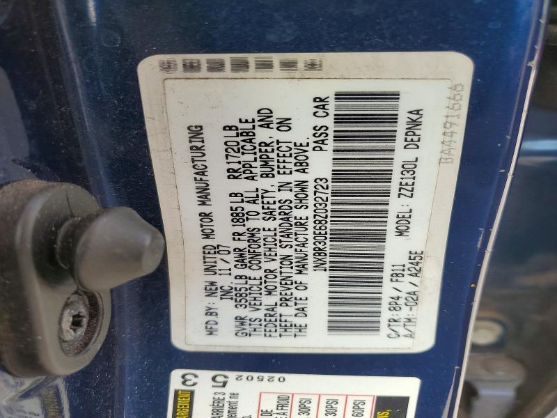 2008 Toyota Corolla le