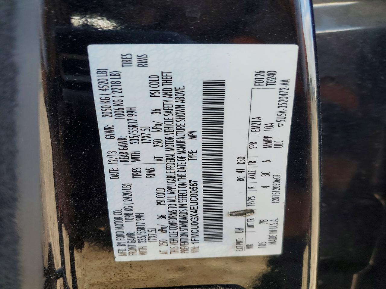 2014 Ford Escape se