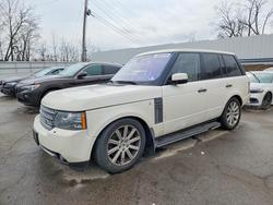 Land Rover salvage cars for sale: 2010 Land Rover Range Rover hse Luxury