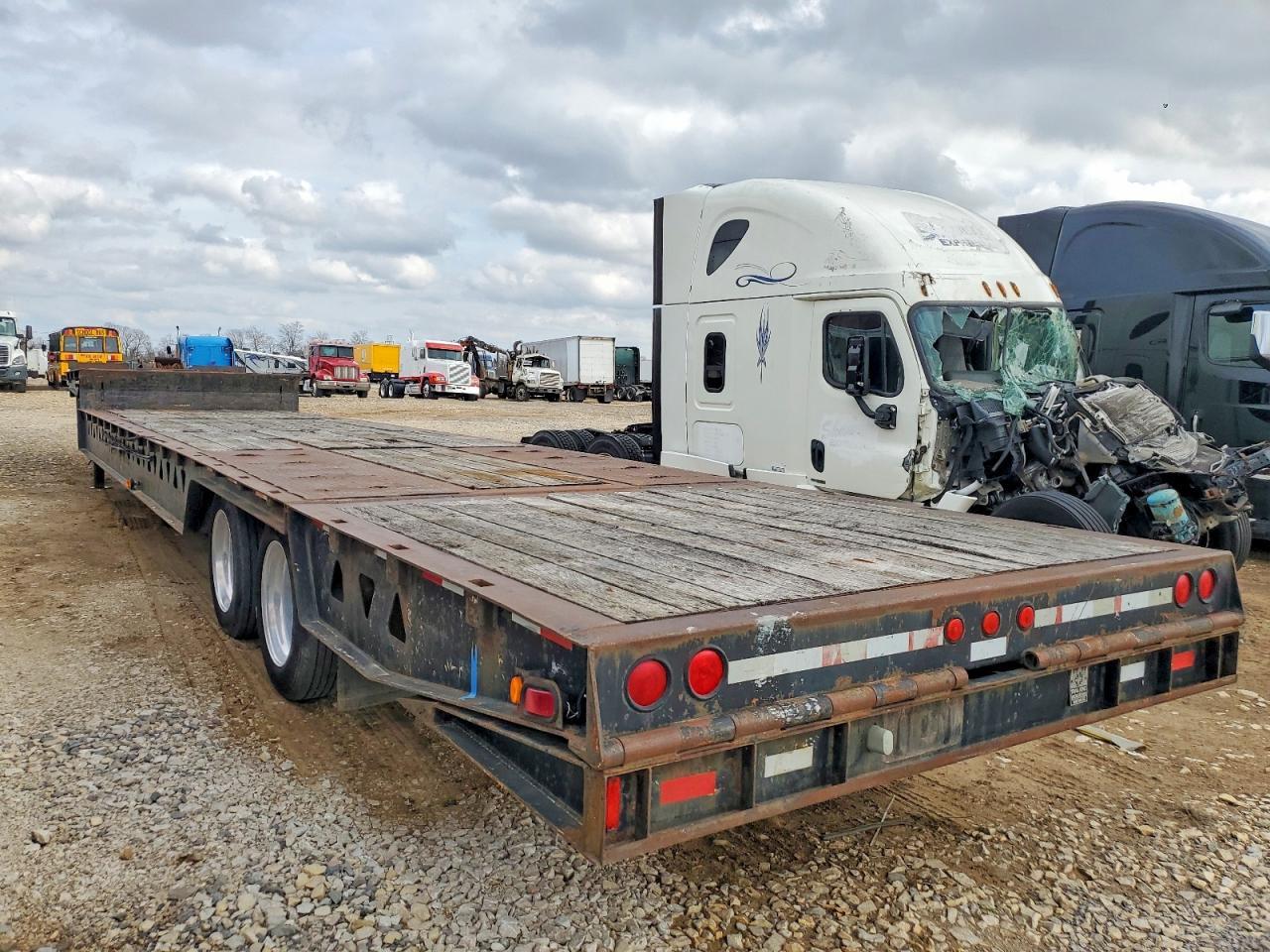 1998 Trail King TK7010S482 Drop Deck Equipment Trailer