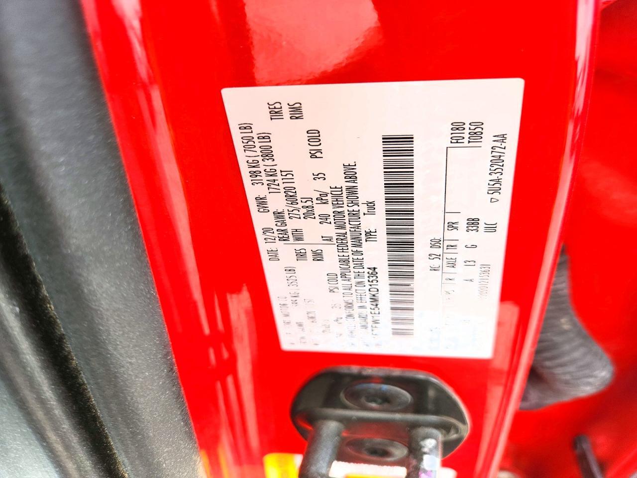 2021 Ford F150 Supercrew