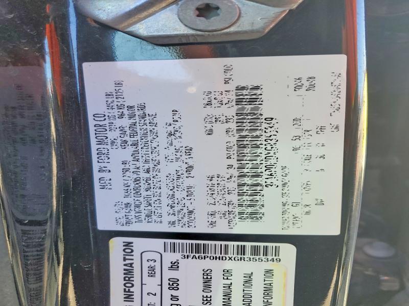 2016 Ford Fusion se