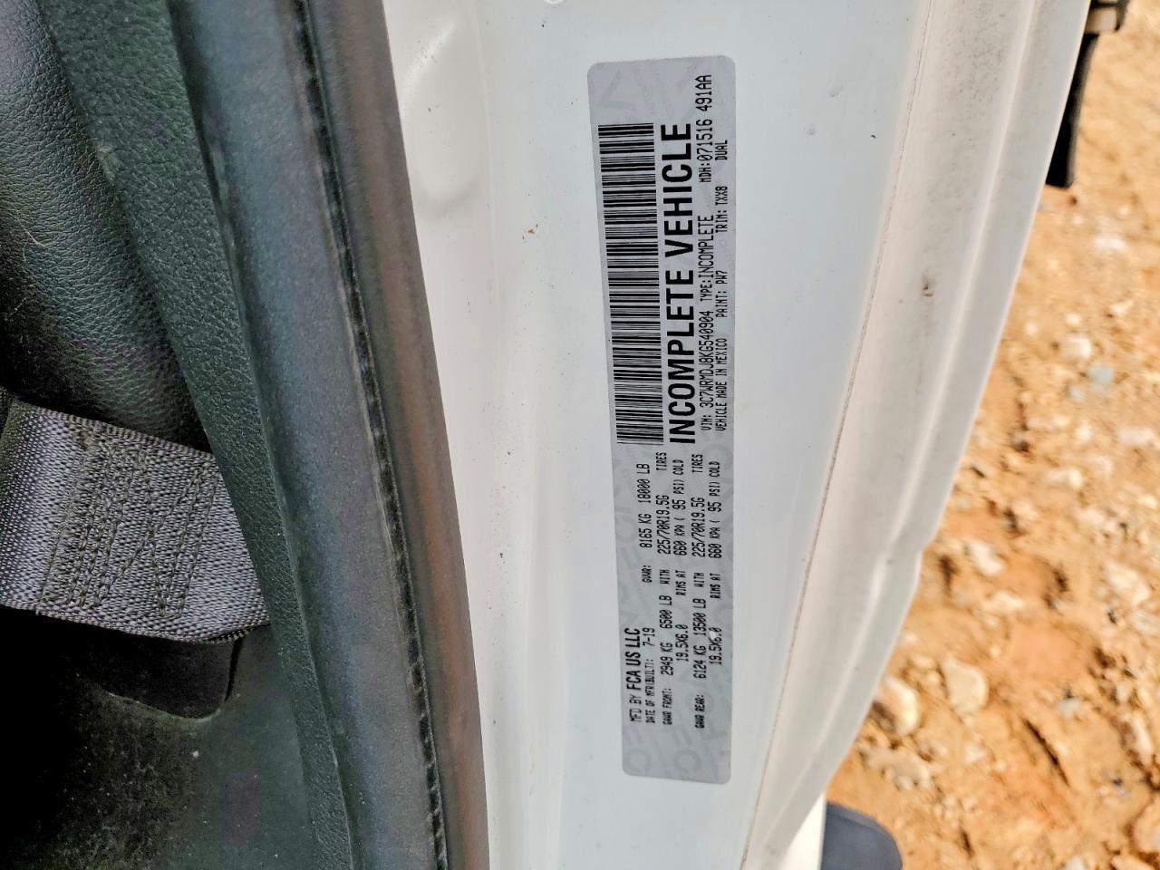 2019 Dodge RAM 5500