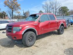 Salvage trucks for sale at Hampton, VA auction: 2013 Ford F150 Supercrew