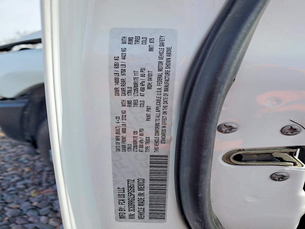 2023 Dodge RAM 3500 Tradesman