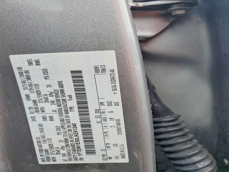 2020 Ford F150 Supercrew