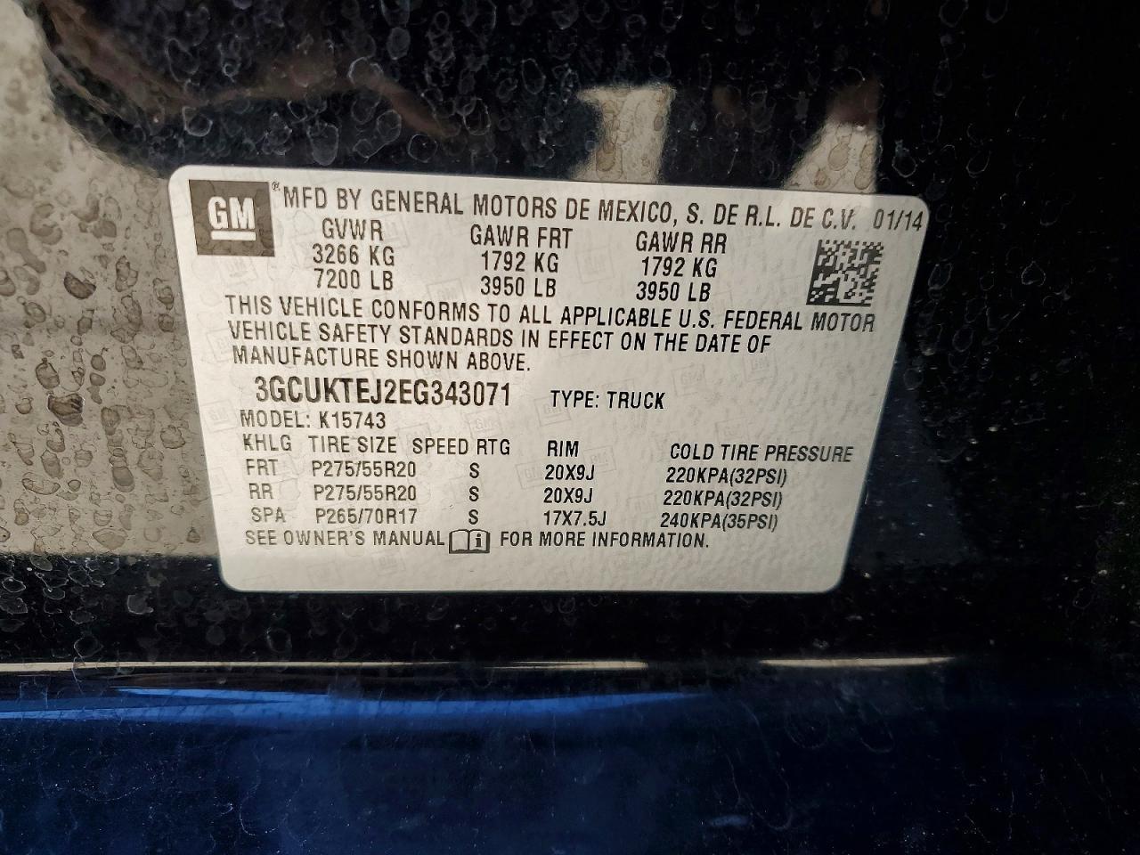 2014 Chevrolet Silverado K1500 High Country