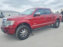 Salvage trucks for sale at Tulsa, OK auction: 2013 Ford F150 Supercrew