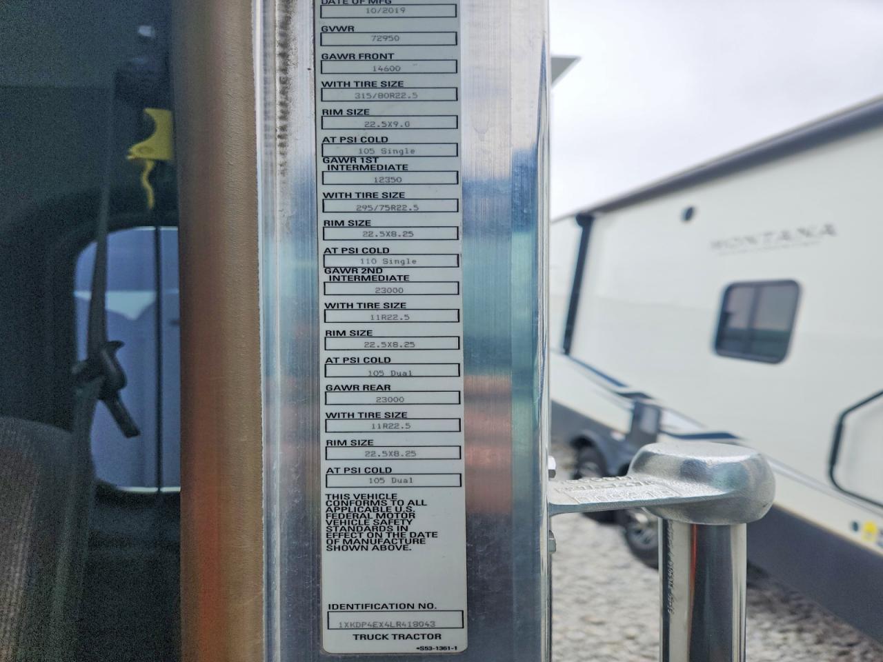 2020 Kenworth T880 Semi Truck