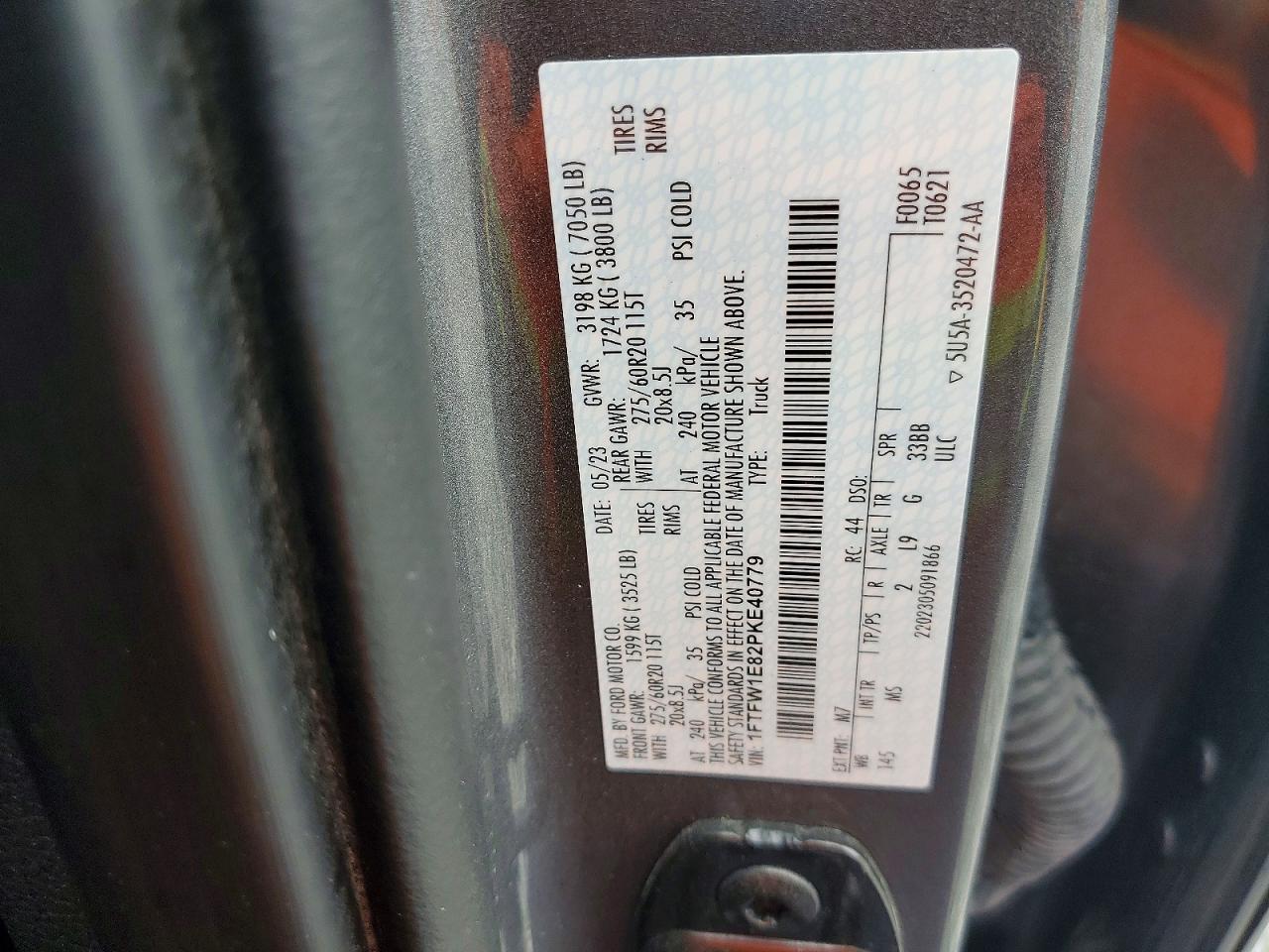 2023 Ford F150 Supercrew