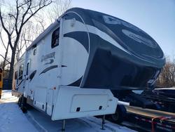 Salvage trucks for sale at New Britain, CT auction: 2012 Foresriver 2012 Forest River Crusader Camper