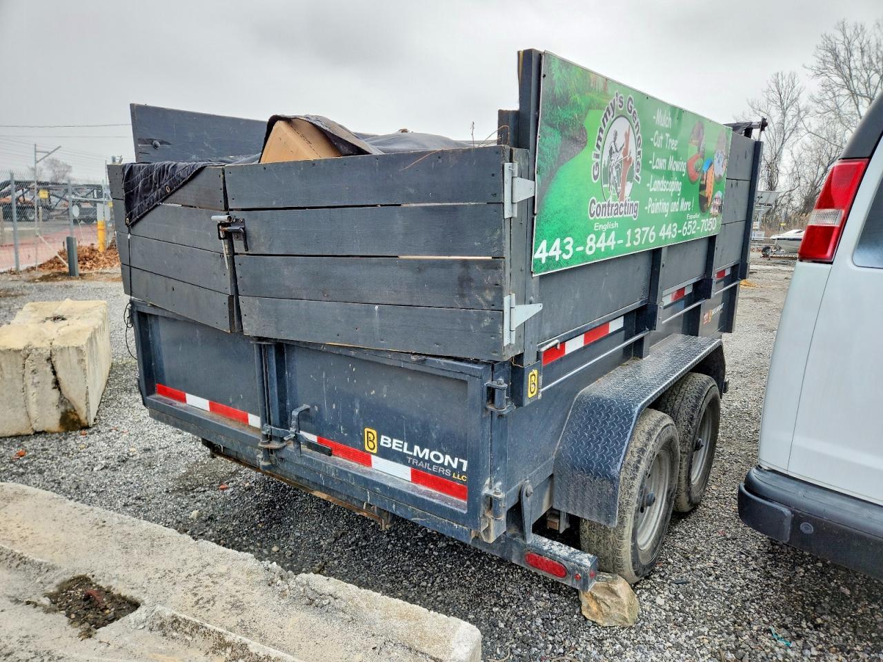 2024 Belmont DTL7212 Dump Trailer