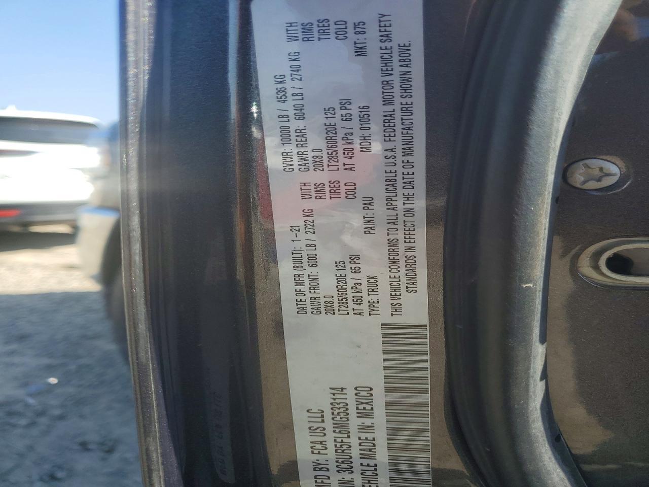 2021 Dodge 2500 Laramie