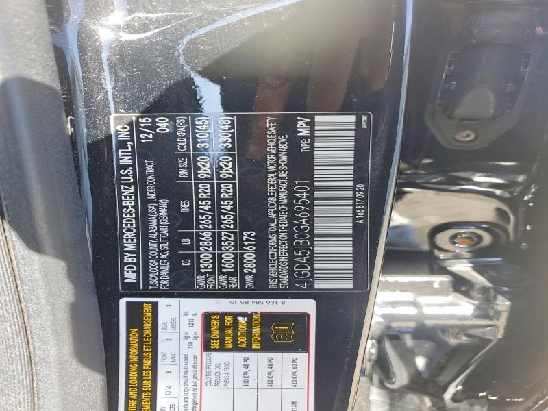 2016 Mercedes-Benz Gle 350