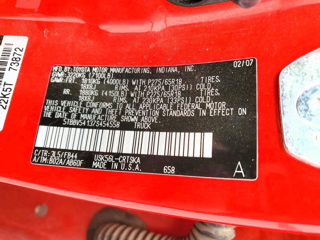 2007 Toyota Tundra SR5